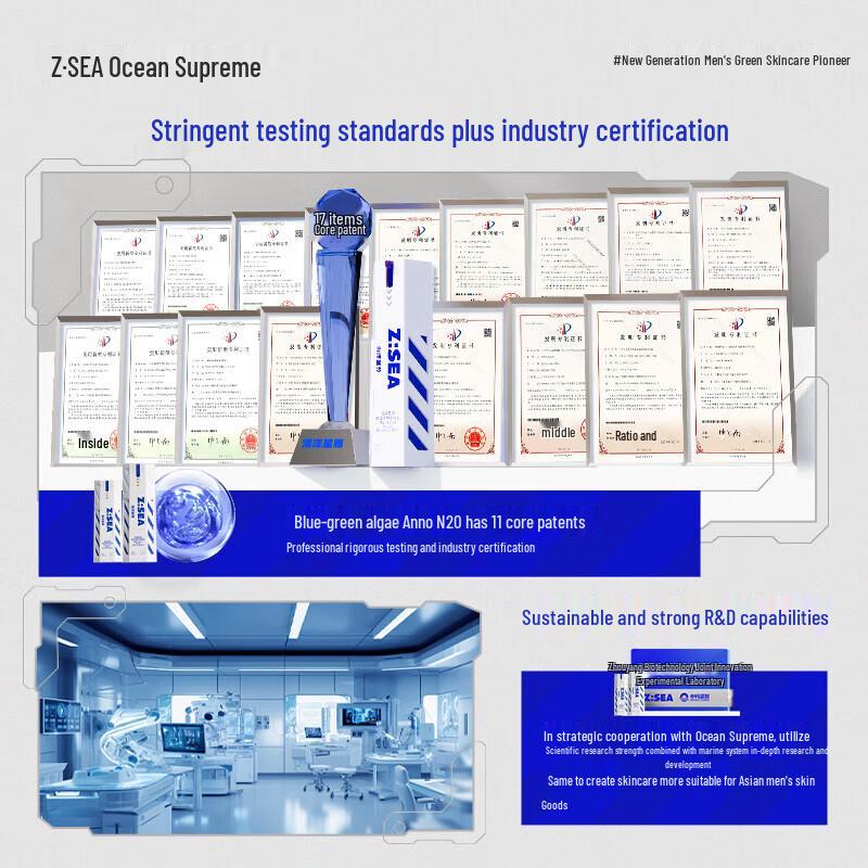 Ocean Supreme Herren Multi-Effekt Gesichtslotion Doppelpack