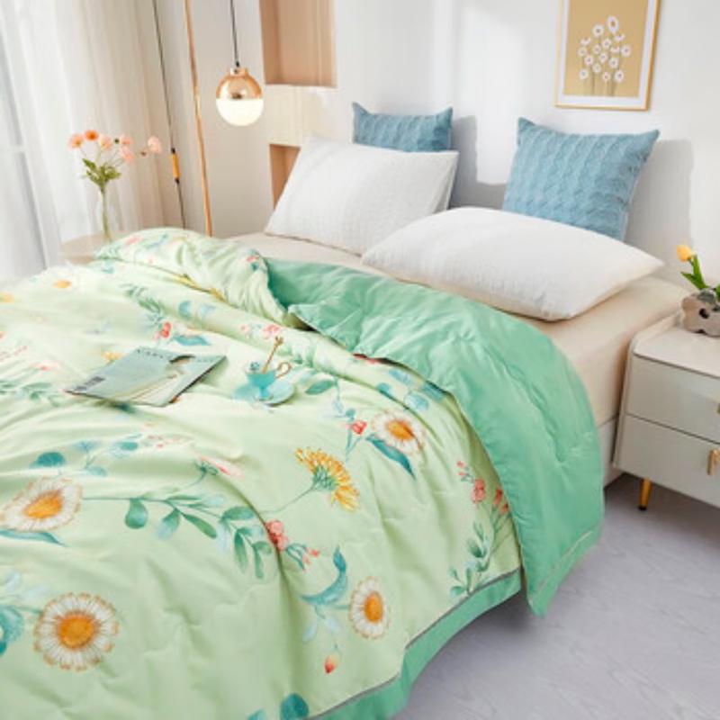 Donner Home Textiles Breathable Washable Tencel Cotton Summer Quilt