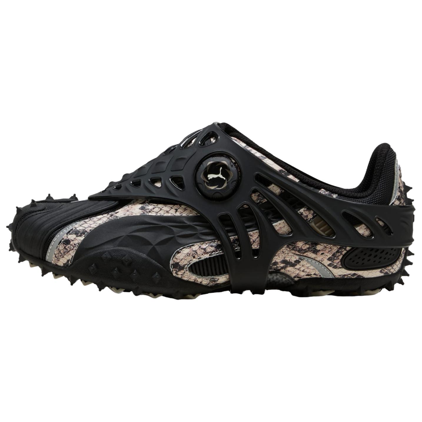 

A$AP Rocky x Puma Mostro Gabbia Черные кроссовки унисекс под змеиную кожу Полностью серо-коричневые Puma-Black 403025-01 42