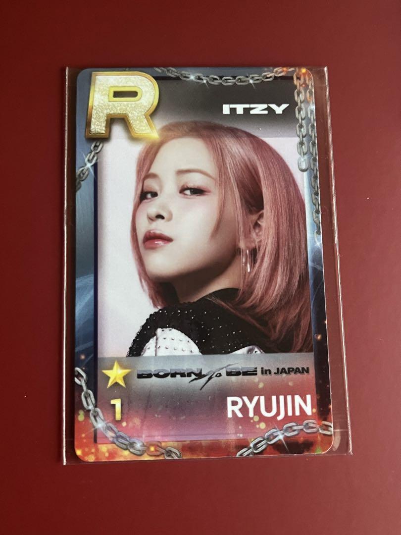 

[USED] ITZY Ryujin ssjyp trading card
