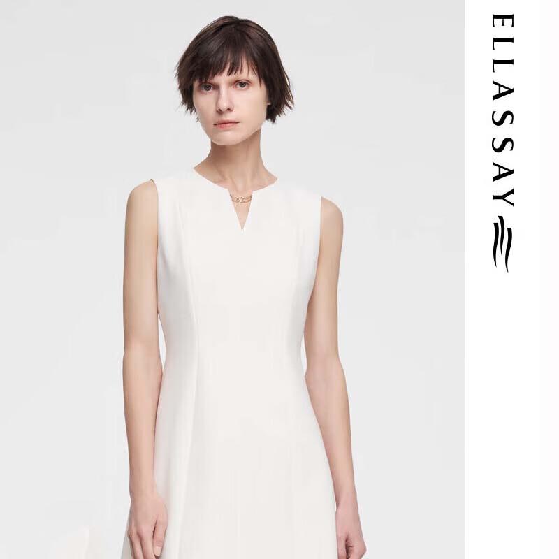 

ELLASSAY Women s Spring/Summer Hollow Out Sleeveless Dress M