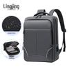 Lingjing Herren 16-Zoll Business-Laptop-Rucksack