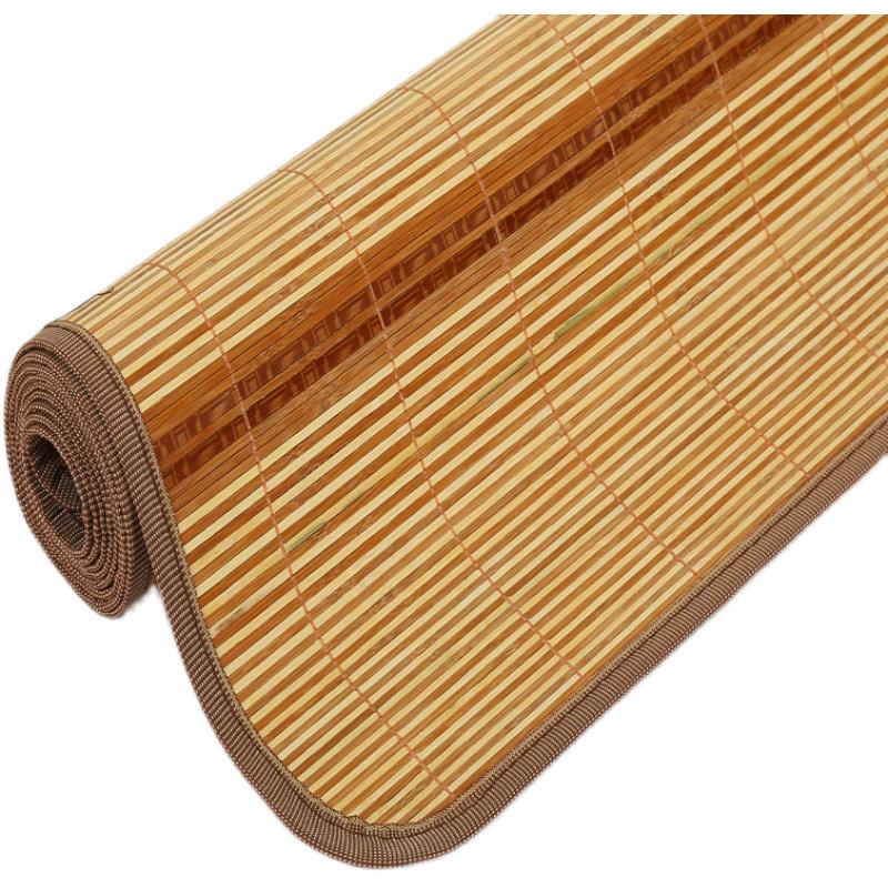Atmungsaktive Sommer-Bambusmatte mit kostenlosem Versand - Kühlendes, zweiseitiges Design für Einzelbett oder Haushaltsgebrauch