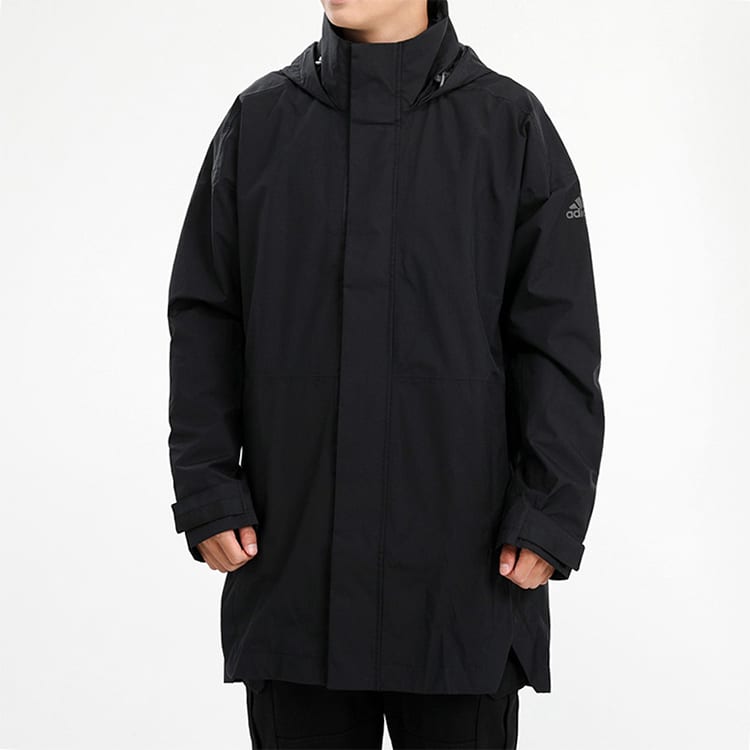 Adidas Jackets Men's Black Hooded Moderate Other FI0632