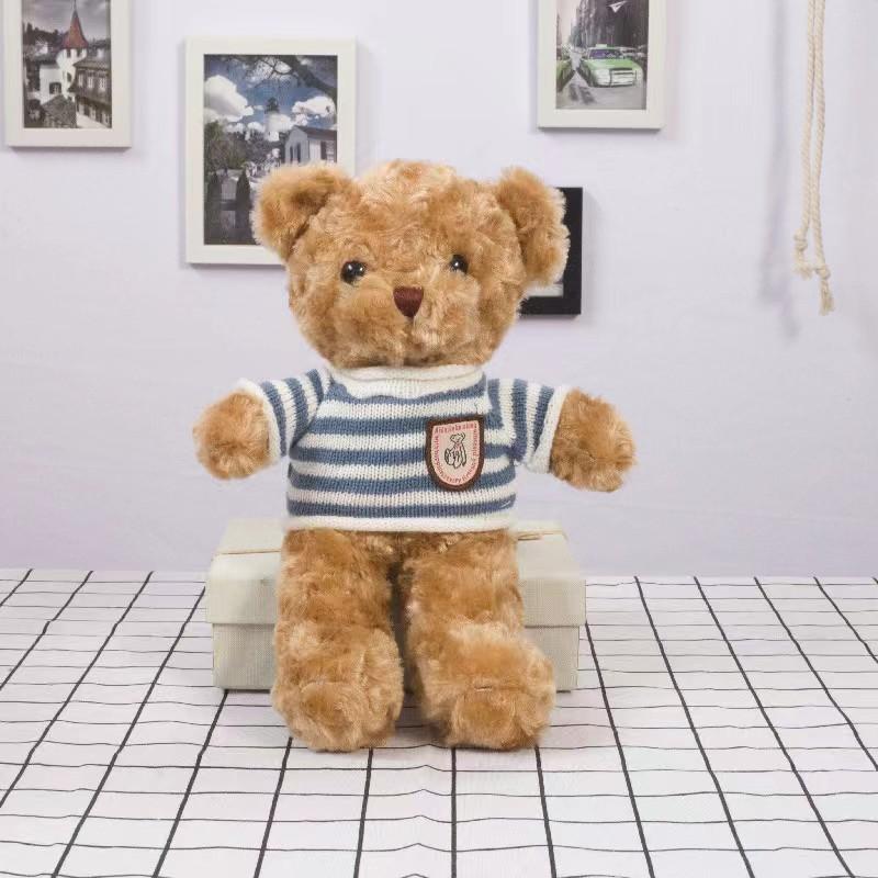 Cute Sweater Bear Plush Toy Doll Teddy Bear Doll Birthday Gift
