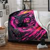 1pc Tiger Art Print Blanket Lightweight Flannel Blanket Throw Blanket For Sofa, Bed, Travel, Camping, Livingroom, Office Yy251015164
