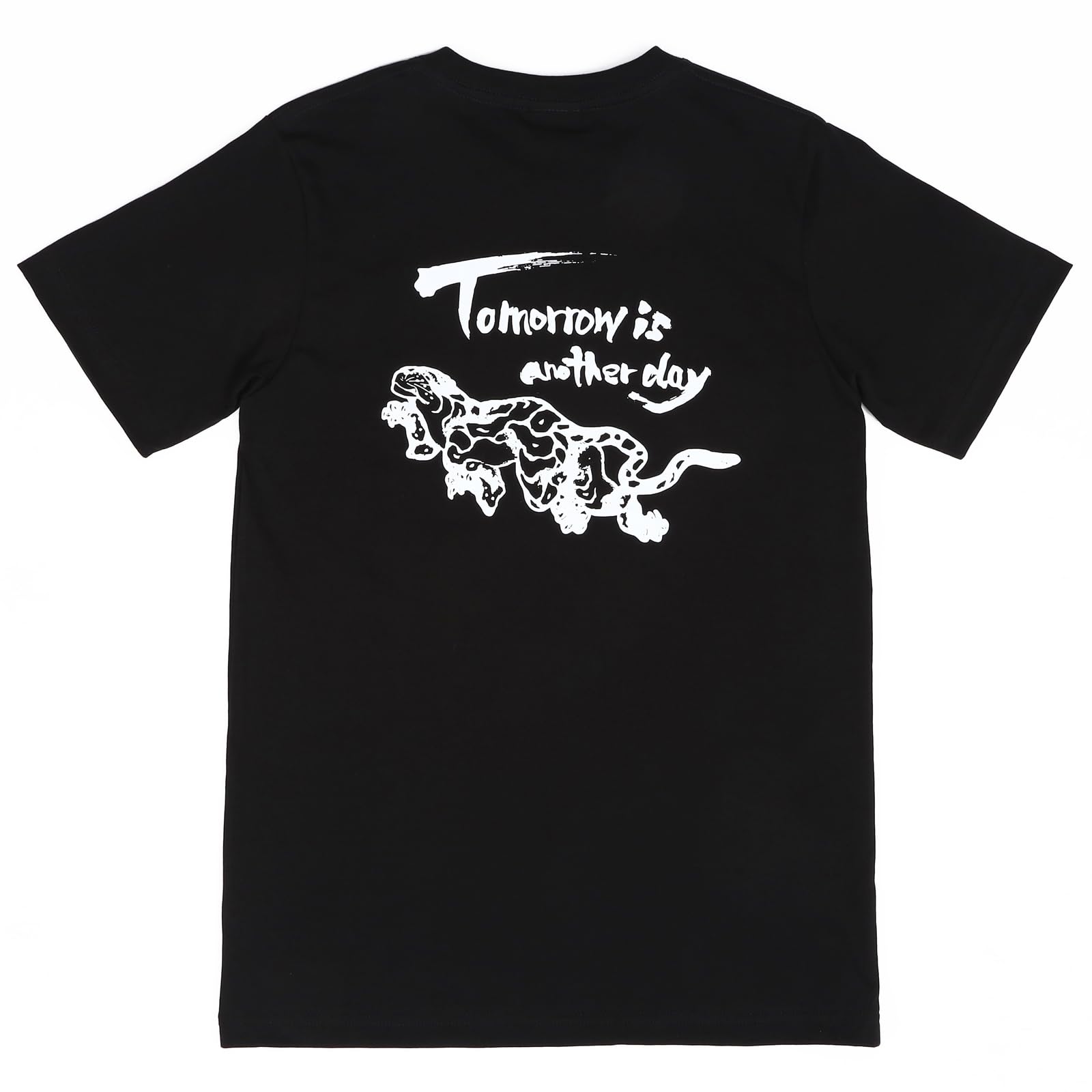 Hokusai is another Size L [Fortuna Tokyo] Men s T-shirt, Ukiyo-e Tiger,  Tomorrow day. , Black, чёрный