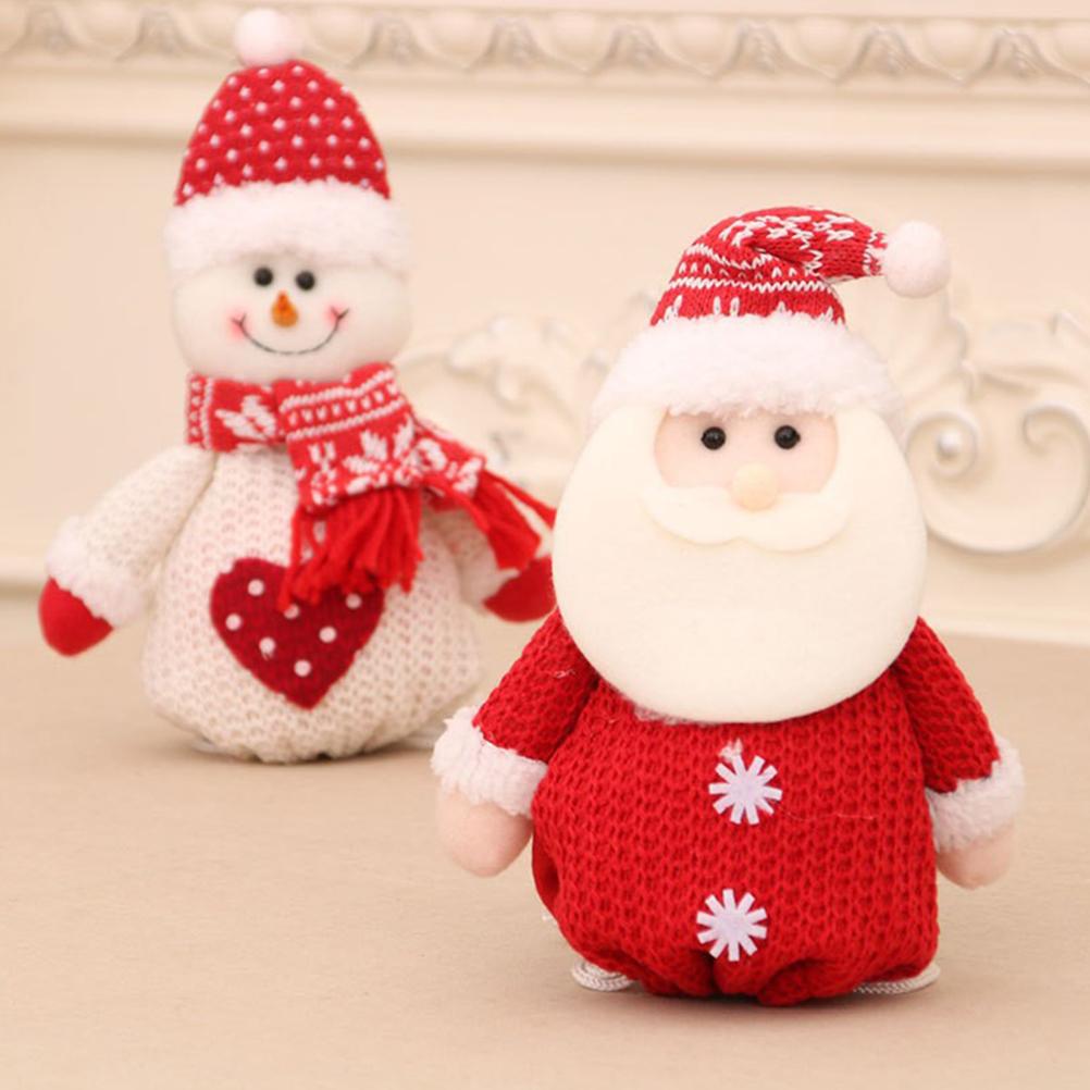Reusable Snowman Candy Bags Christmas Drawstring Gift Pouches Fabric Storage for Holiday Treats Small Present Wrapping