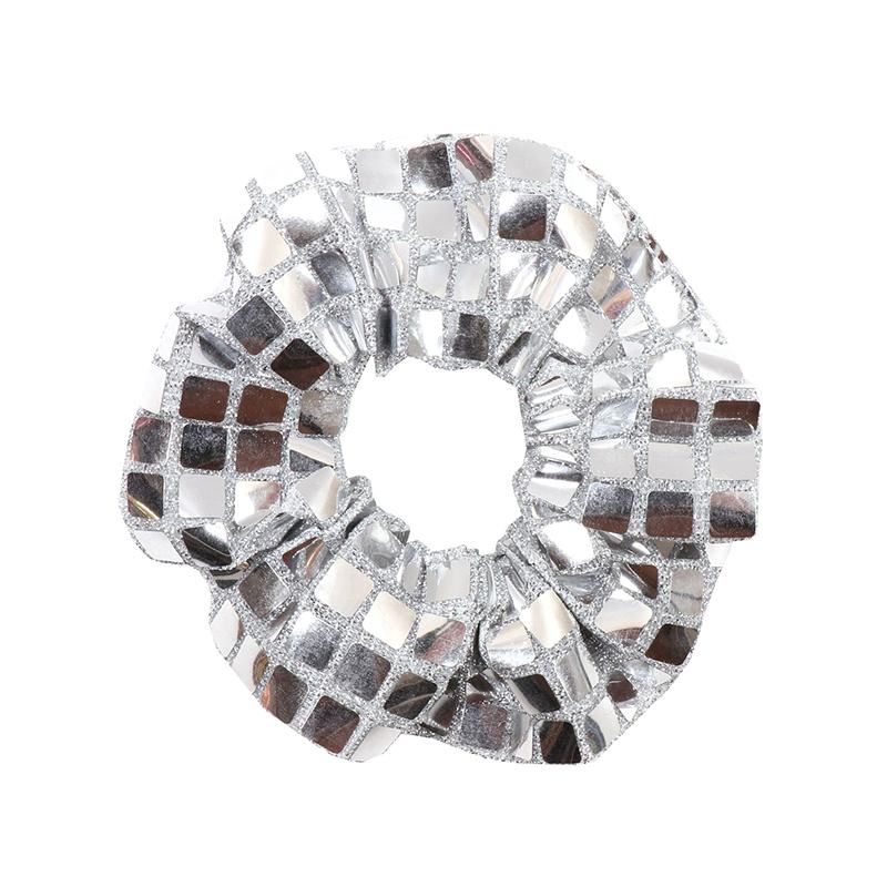 Pailletten Große Scrunchies Haarband Für Frauen Glitzerkugel Party Pferdeschwanzhalter Haargummis Mädchen Accessoires