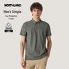 Noseland Men's Lapel Short Sleeve Polo T-shirt NTSFH5208E