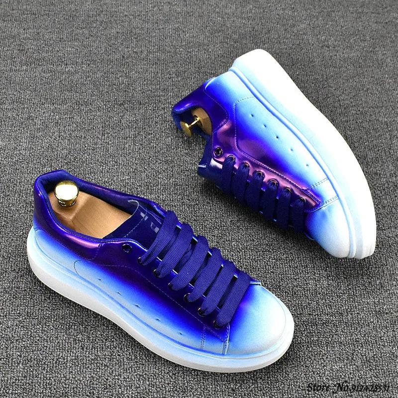 Mode Herrenschuhe Leder Männlich Herren Herren Sneaker Schuhe für Herren Luxus Designer Slipper Plateau Herren Leder Herrenschuhe