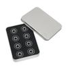 608RS9 Steel Skateboard Bearings, Highfunctional Replacement Parts for And Skating