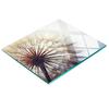 Decorative Tempered Glass Kitchen Chopping Board Dandelion 60x52 Cm