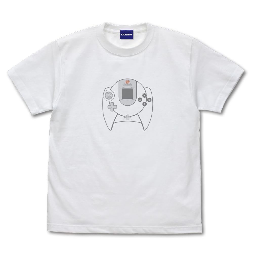 

[Official] Cospa Dreamcast Dreamcast Controller T-shirt WHITE M size