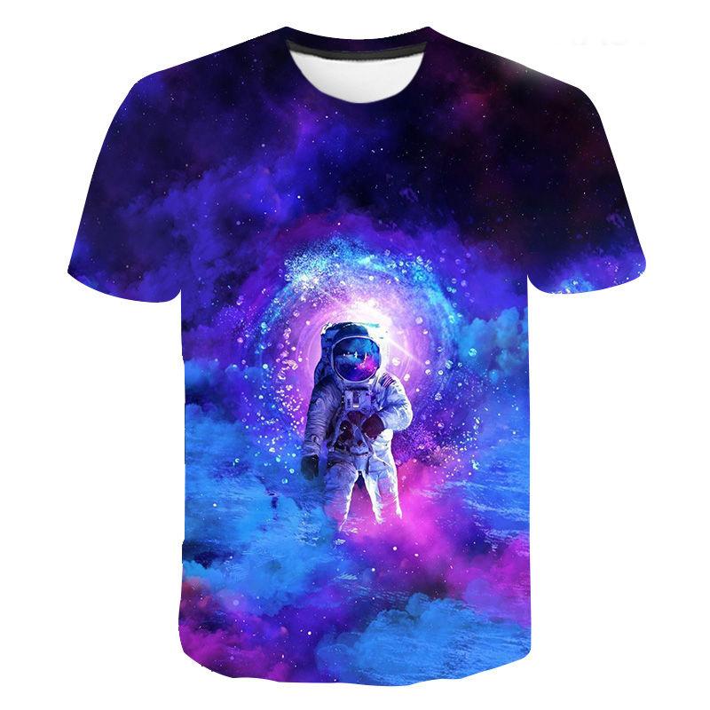 Summer Trend Men Street Casual Style funny t shirts Fashion Selling Leisure harajuku 3D Printed Round Neck Short Sleeve Tees Top