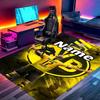 Custom Name Personalized Borussia Dortmund Print Carpet, Versatile Home Decor Rug, for Playroom, Apartment, Balcony, Entryway, Hallway Gift
