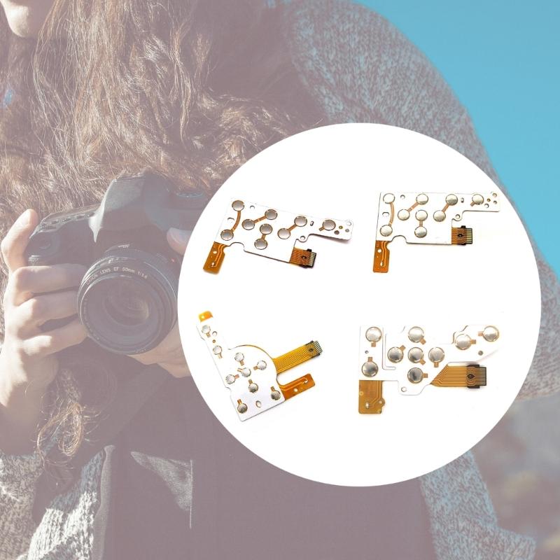 Durable Keyboard Key Button Flexible Cable Board Repair for 600D 550D 500D 450D Scratch-resistant Long lasting