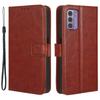 For Nokia G42 PU Leather Folio Flip Case Crazy Horse Texture Stand Wallet Phone Cover