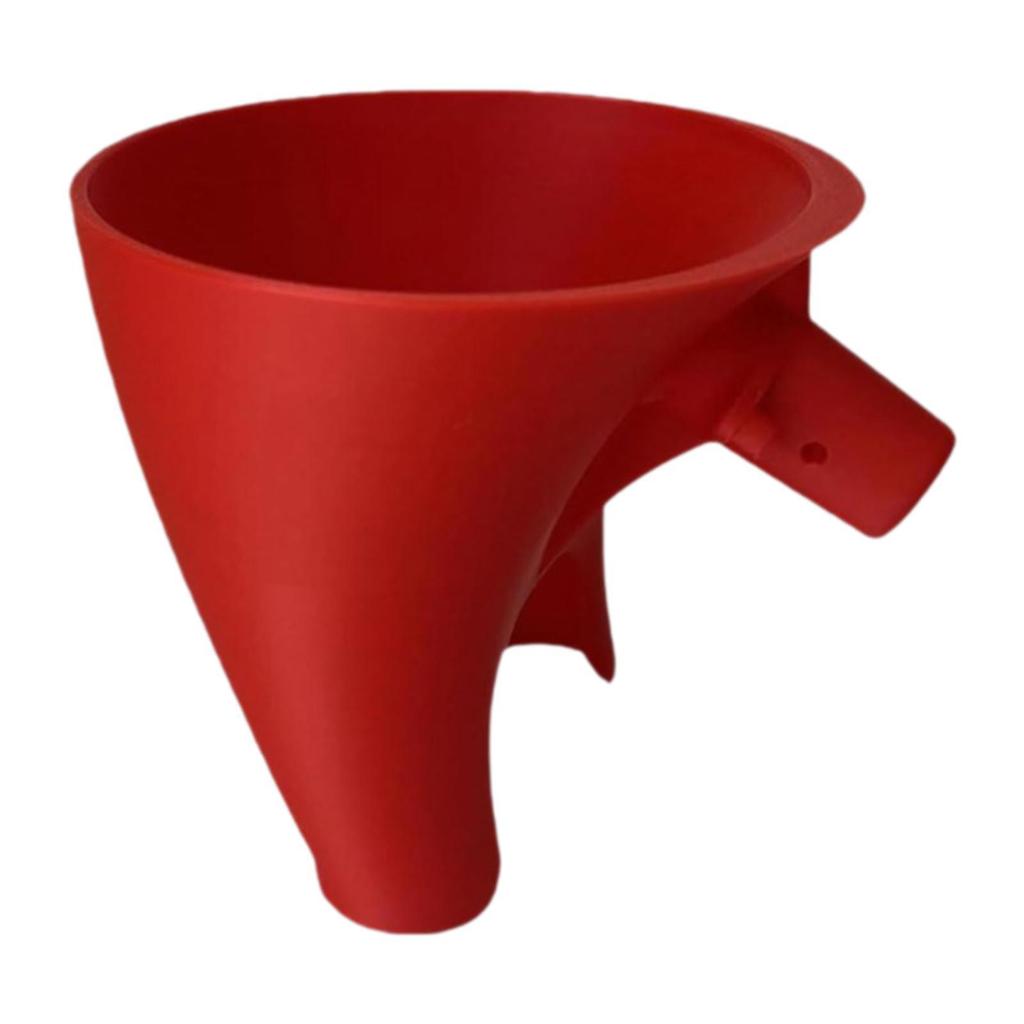 Flour Funnel Gift Lightweight Kitchen Accessories Replacement for Egg Liquid Both Flour Comfortable Grip Powder Funnel Parts