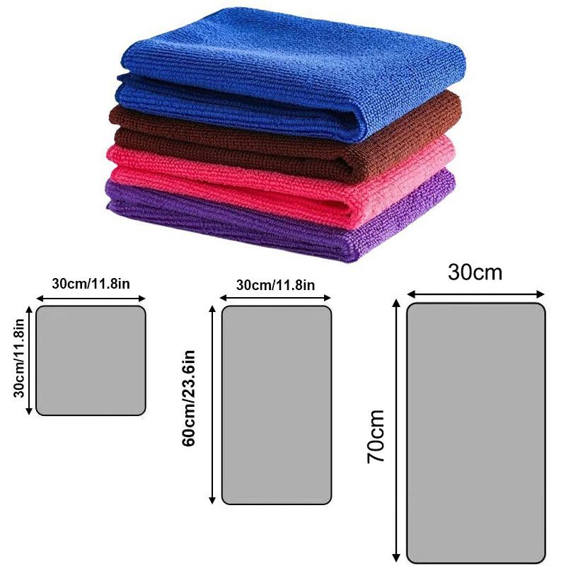 2PCS Car Wash Microfiber Cleaning Cloths Car Care Cloth Detailing Car Wash Towel Reusable Cleaning Towels for Car SuperAbsorbent