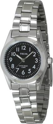 [Klefa] Analog Women's Watch Waterproof Metal Band Silver TE-AL010-BKS