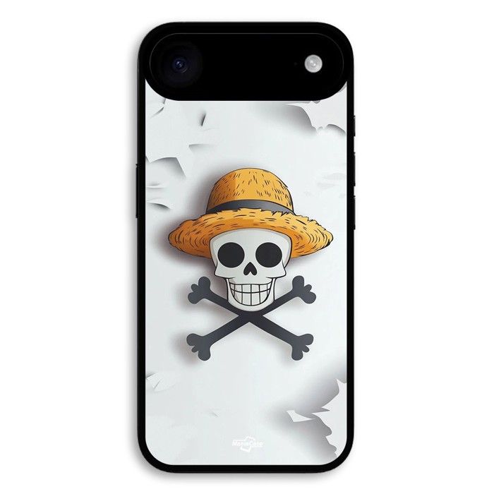 Coque de téléphone - MANIACASE - iPhone 17 Air - Silicone - Tête de mort - Souple
