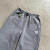 European and American Y2K Solid Color Casual High Street Hip-hop Sweatpants