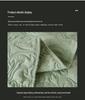 Washable Quilted Cotton Bedspread 3-Piece Set with Cotton-Filled Design