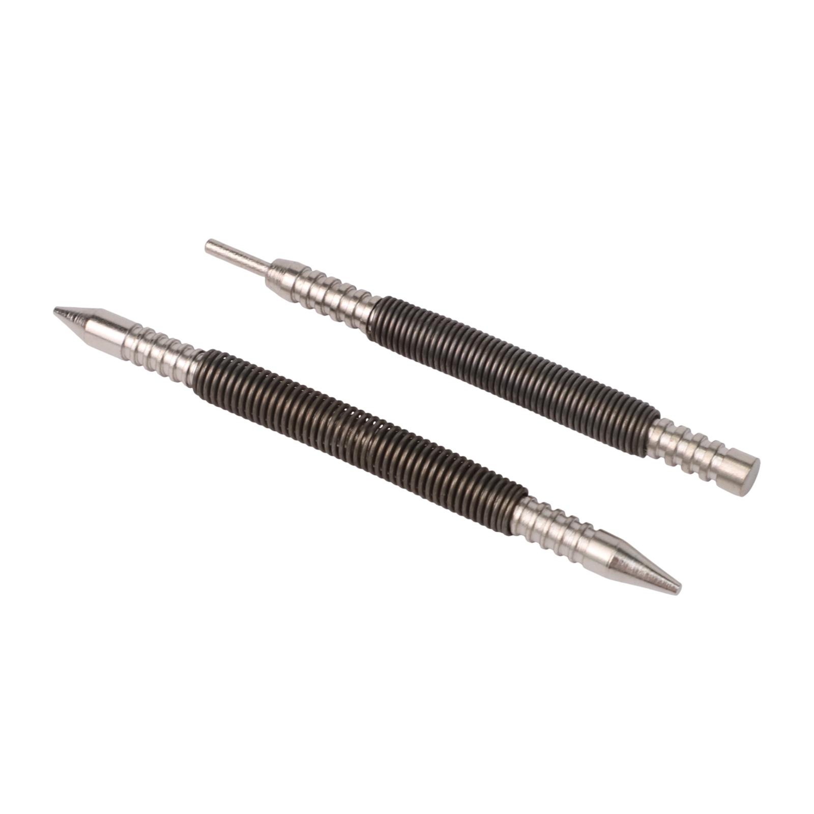 

2 Pcs Dual Head Spring Nail Set Tool 3500 PSI Hinge Pin Nail Remover Double Headed Spring Nail Power Tool Accessories