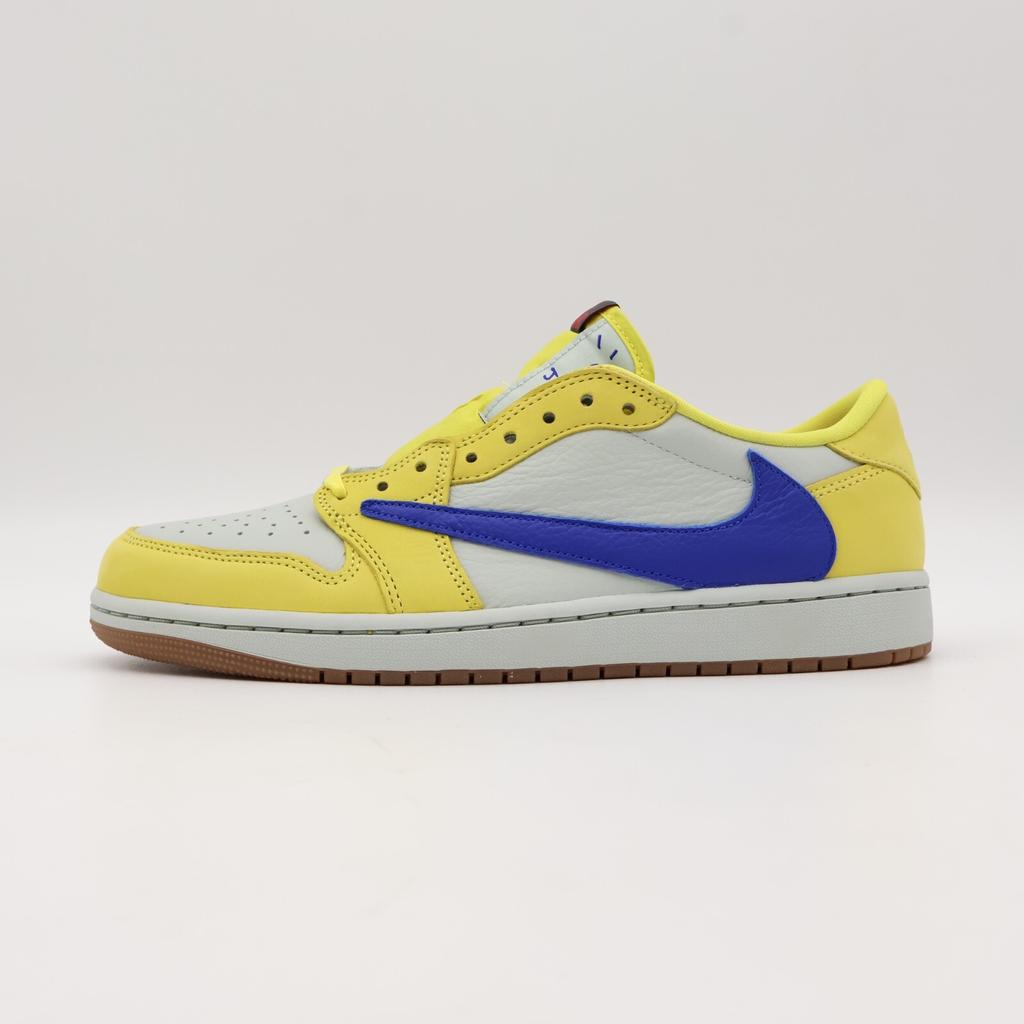 DZ4137-700 Travis Scott Nike Air Jordan 1 Retro Low OG Canary (Women's)