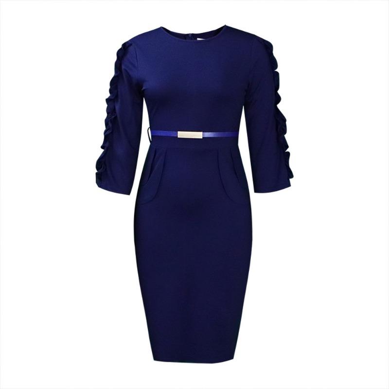 New Career Office Skirt Temperament Commuter Plus Size Dress