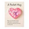 Pocket Hug Hummingbird Mini Pocket Hug Heart Cute Hummingbird Ornament with Encouragement Card Keepsake