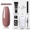 Kit de Gel UV de Poliuretano Todo Para Manicura Set de Extensión de Uñas Solución Deslizante Acrílico Constructor Esmalte Herramienta de Arte Diseño Puntas de los Dedos - YX 25-26