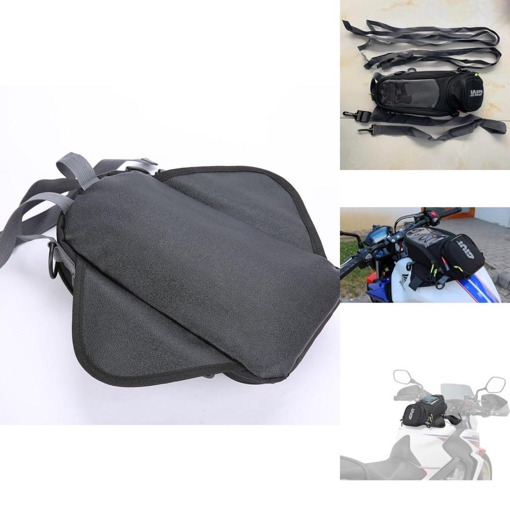 Stylish Waterproof Black Motor Tank Bag Magnetic Motorcycle Bag For Oil Fuel Tank
