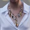 Punk Geometric Pendant Necklace For Women Winter Fashion With Alloy Material