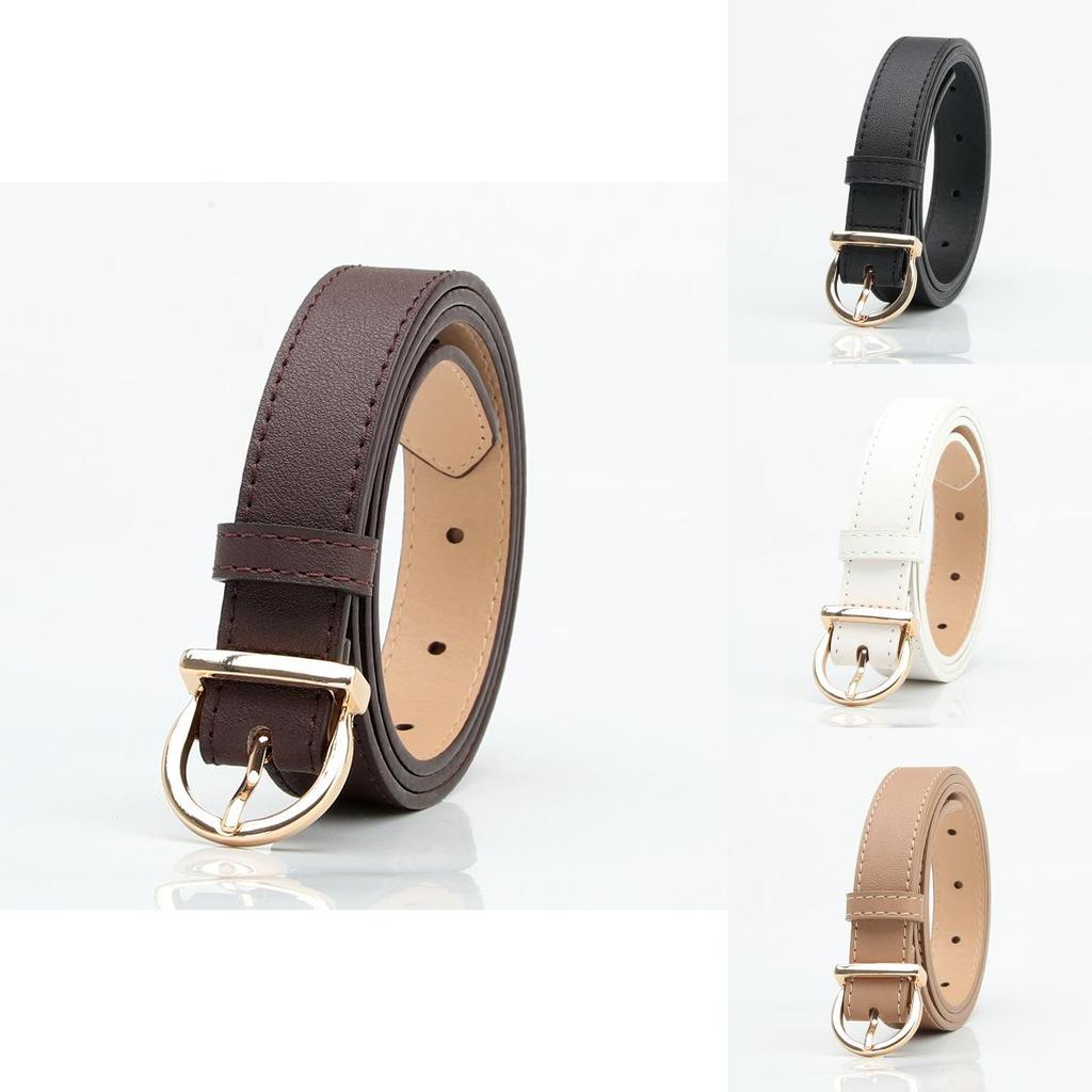 Minimalist Faux Leather Womens Belt With Pin Closure For Casual Office Or Dress