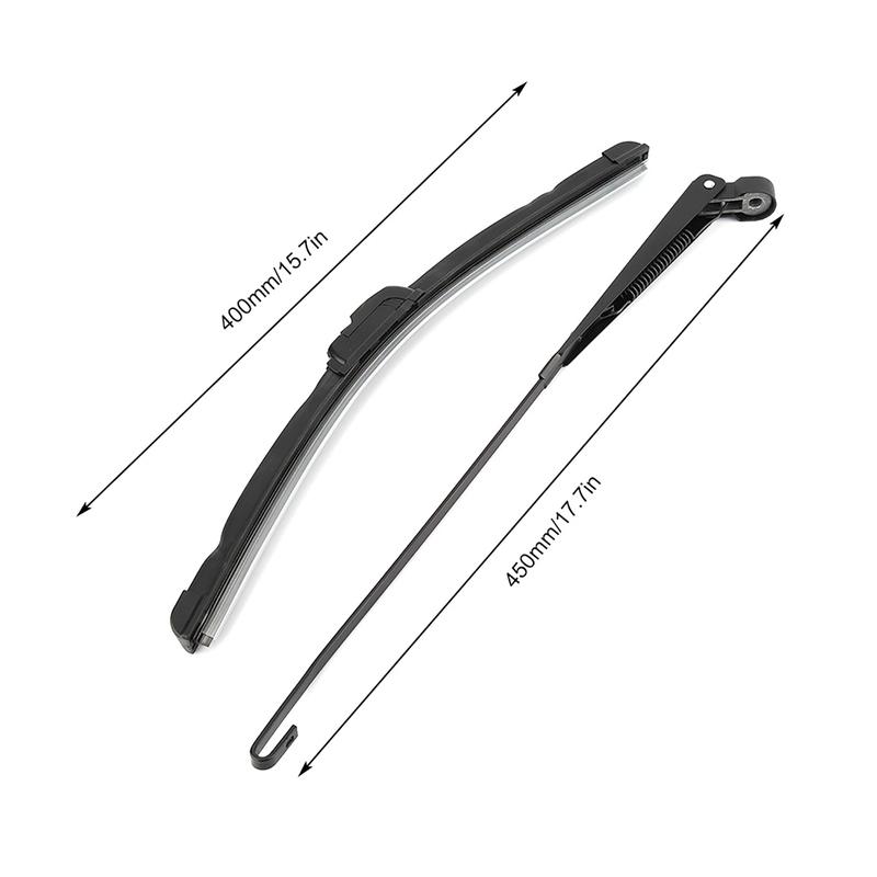 Windscreen UTV Manual Hand Operated  Wiper Blade Replacement Kit Windscreen Wiper Blade Universal,Windshield Wiper Blade