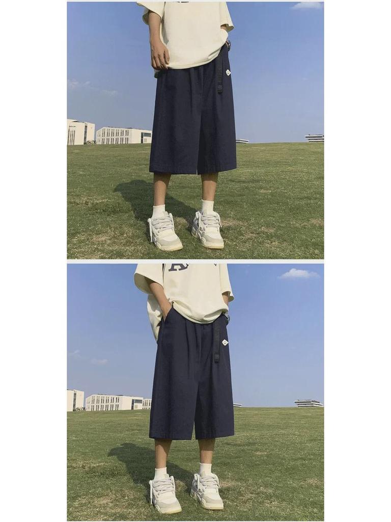 Chlapecké nadměrné trendy ležérní letní šortky ke kolenům