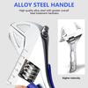6/8inch Adjustable Wrench with Wide Jaw Cr V Construction Opening Wrench for Mechanics and DIY Enthusiasts