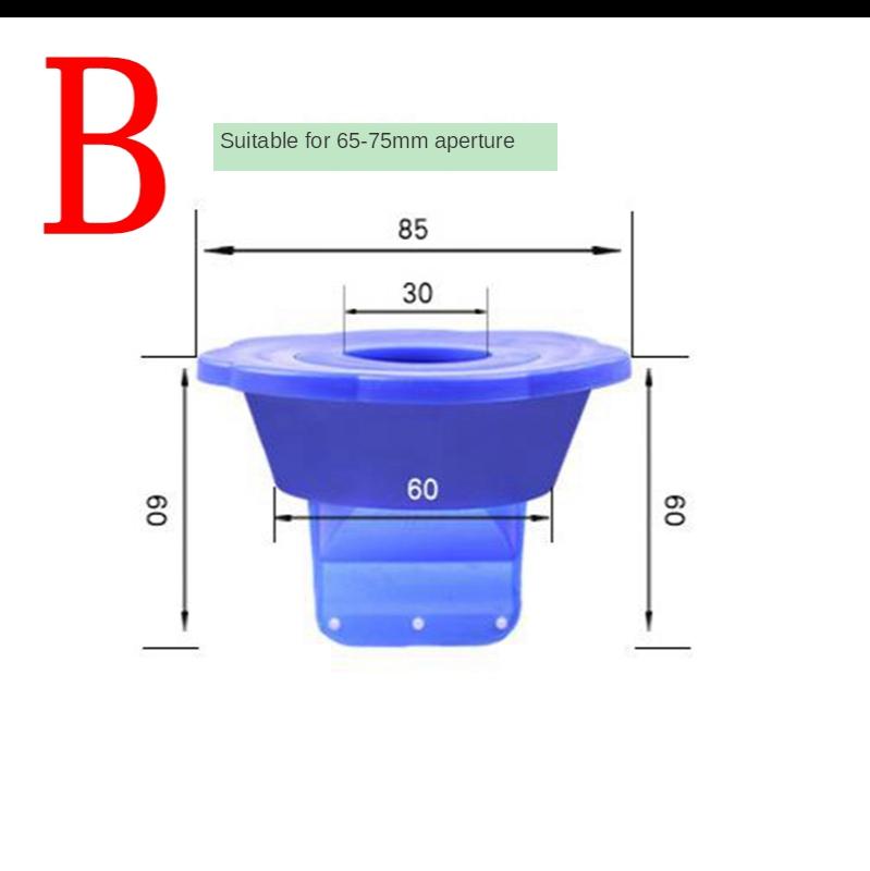 Odor-Proof Bathroom Silicone One-Way Drain Valve Leak Core for Sink Drain Water Pipe Sewer Inner Drain