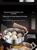 316 Stainless Steel Large Capacity Stock Pot for Stewing, Broiling, and Steaming, Food-Grade and Integrated Molding Design.