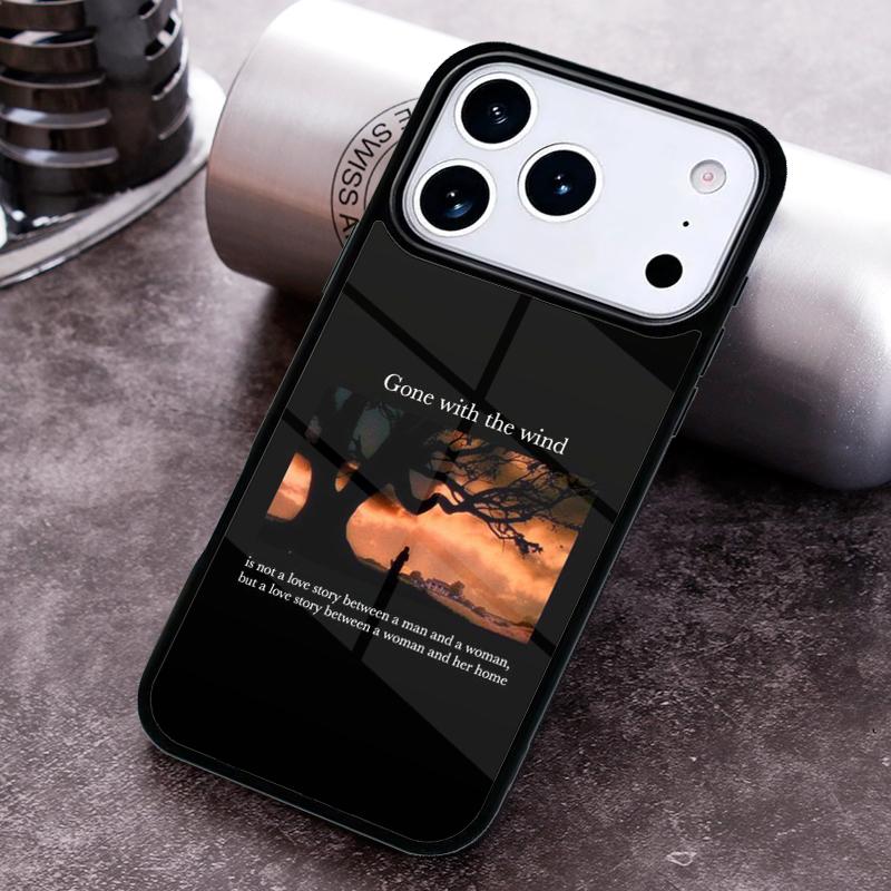 

Gone with the Wind Phone Case for iPhone 17 16 15 Pro Max Air 14 13 12 11 Plus Shockproof Cover iPhone 16
