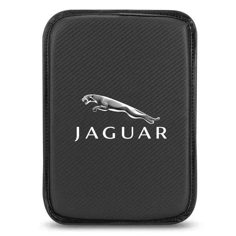 Car Storage Box Cover Pad Armrest Mat Center Console Arm Rest Protection Cushionionn For Jaguar XF XJ XE S-Type F-Type X-Type F-Pace I-Pace E-Pace XFR