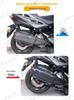 XMXAX300 Model Modified Exhaust Pipe Cover Protector Tailpipe Cap for Motorcycle Touring Accessories
