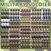WW2 Military Soldier Figures Building Blocks Armored Division Navy Infantry Camouflage Warrior Christmas Bricks Toy Gift Boys