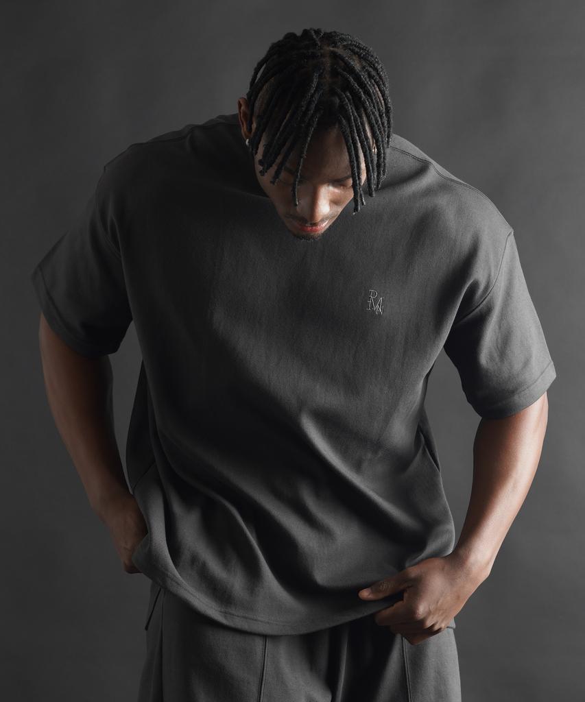 PHERMENON Essential Overfit Short Sleeve - Charcoal