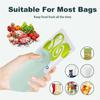 4 In 1 Bag Cutter And Sealer, 2024 Upgrade Bag Sealer Heat Seal, Portable Vacuum Food Sealer Bag Sealing Machine For Plastic Bags Snack Bags