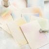 23 Pcs Salt Watercolour Gradation Pattern Material Paper Decorative Hand Account Diary Album Junk Journal Background Paper