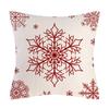 Christmas Pillowcase Red Elk Light Luxury Pillowcase Car Neck Cushion Home Pillowcase