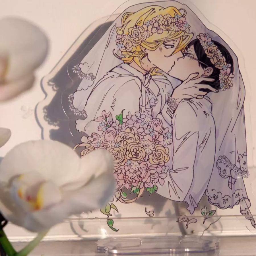 

Dou kyu sei Acrylic Stand - Kusakabe Hikaru / Sajou Rihito / Wedding Ver Set
